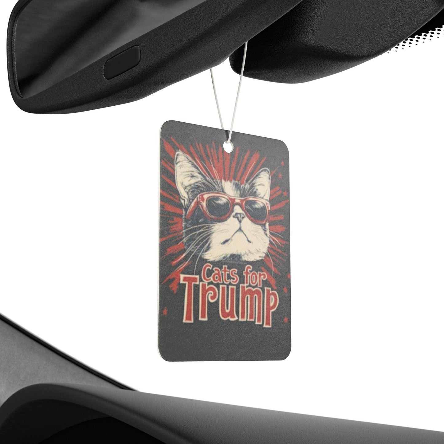 Cats For Trump: Car Air Freshener