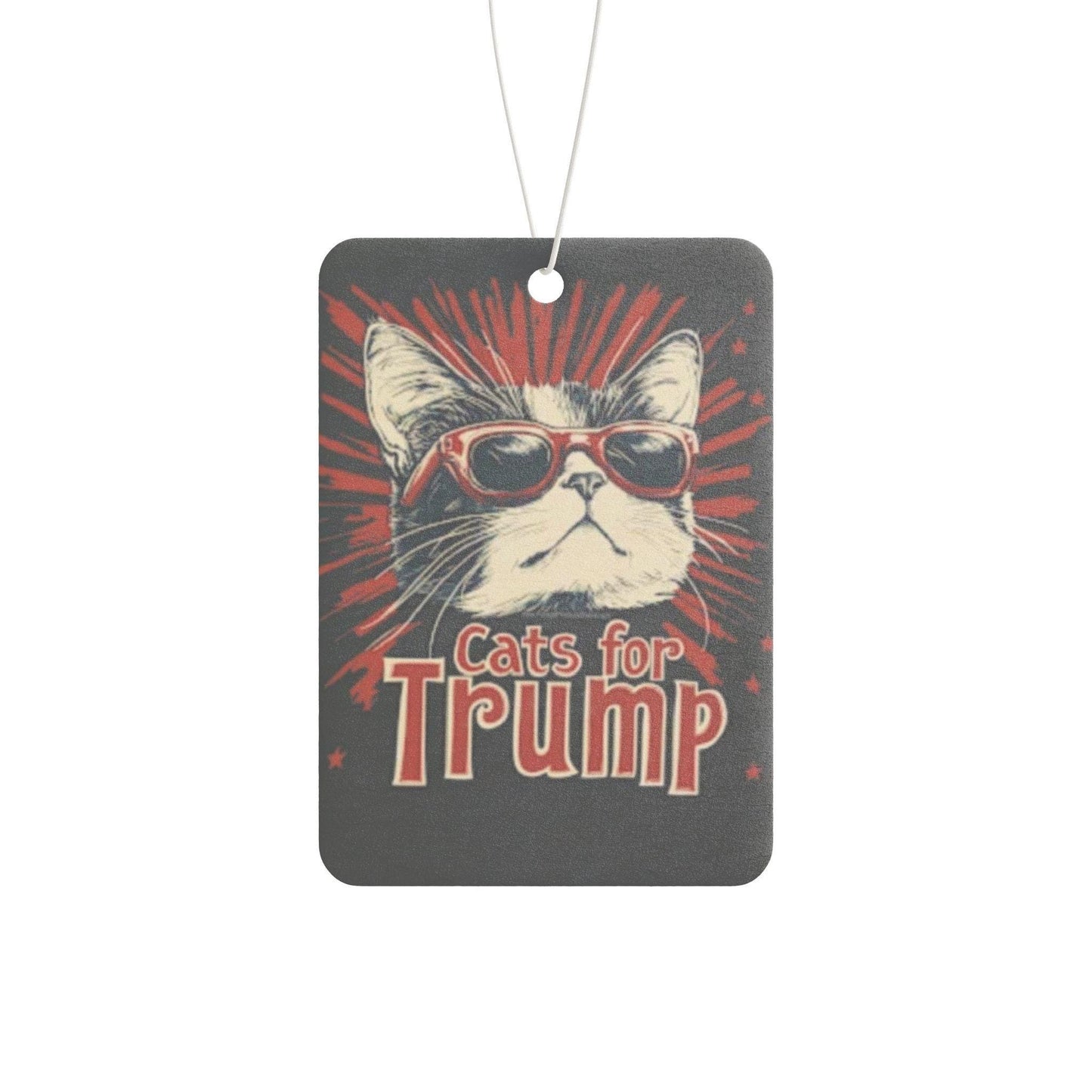 Cats For Trump: Car Air Freshener